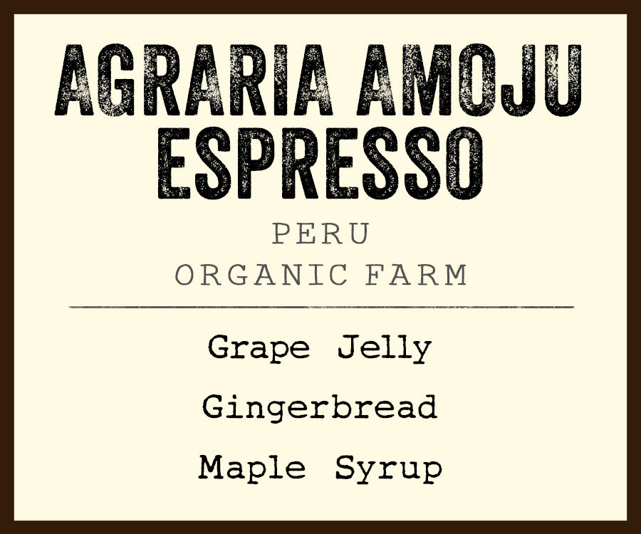 Agraria Amoju espresso beans