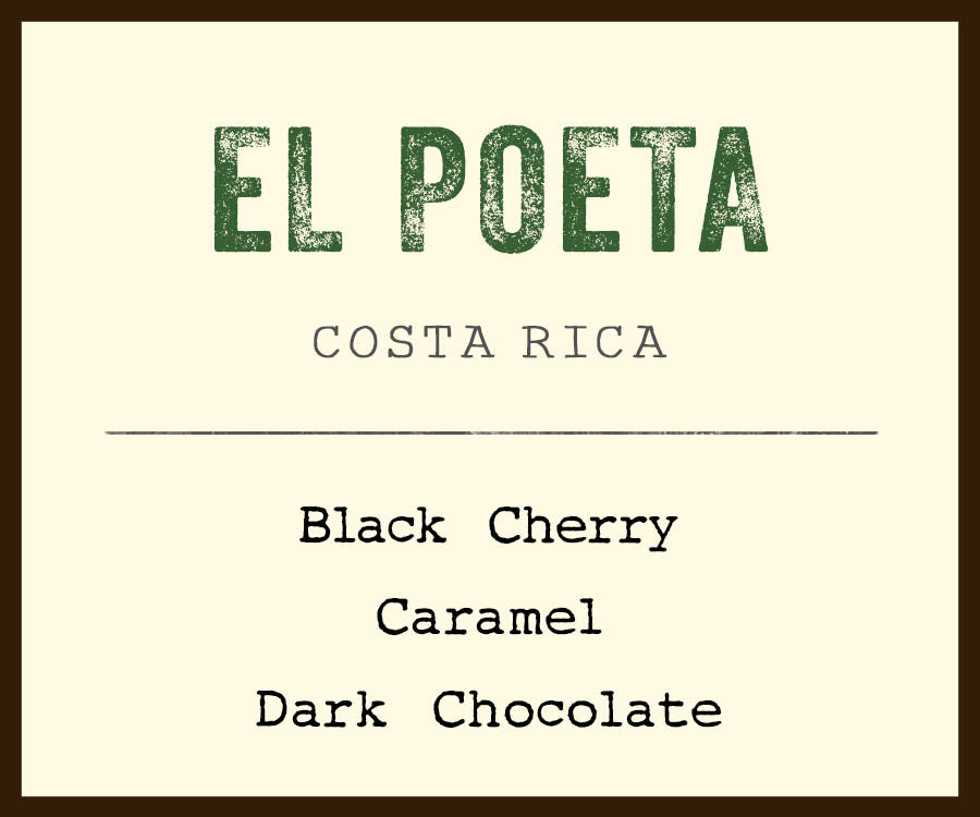 El Poeta Coffee Costa Rica