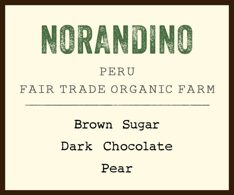 norandino coffee label