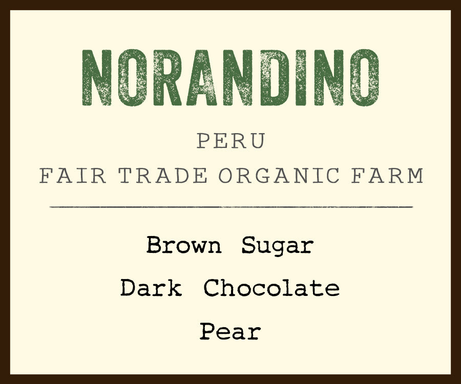 norandino coffee label