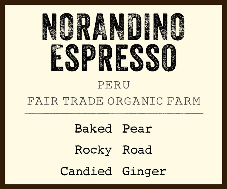 norandino coffee label