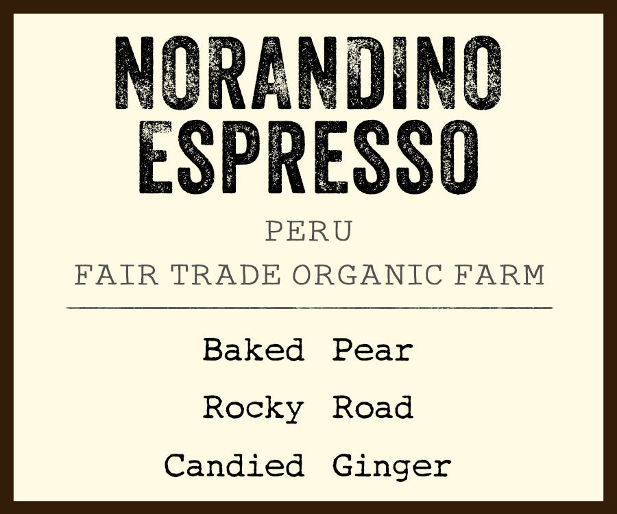 norandino coffee label