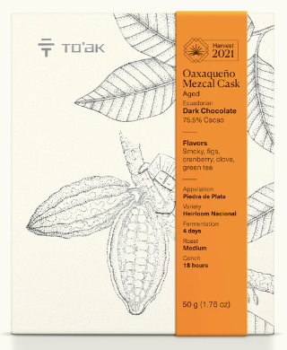 To'ak Chocolate Oaxaqueño Mezcal Cask Aged