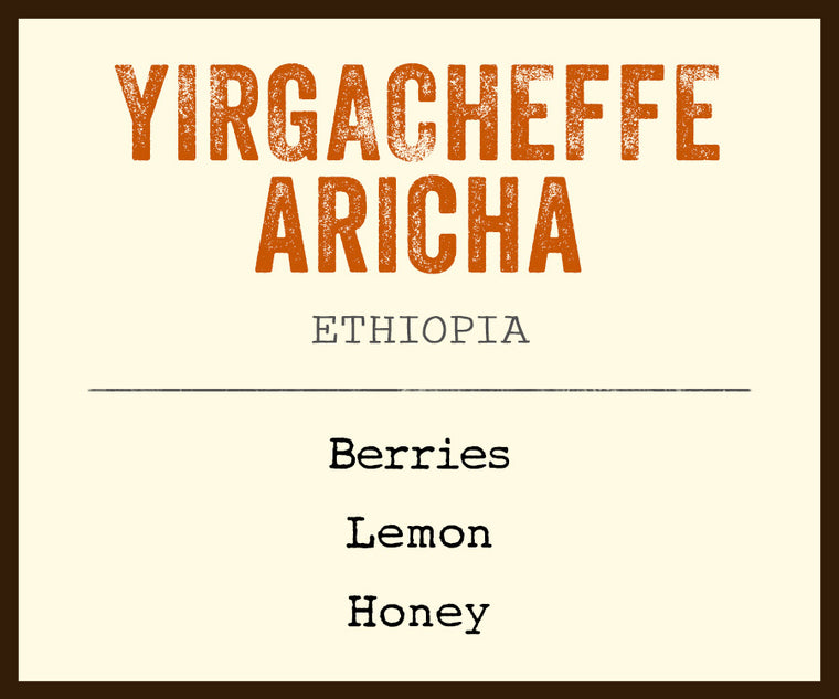 yirgacheffe aricha label