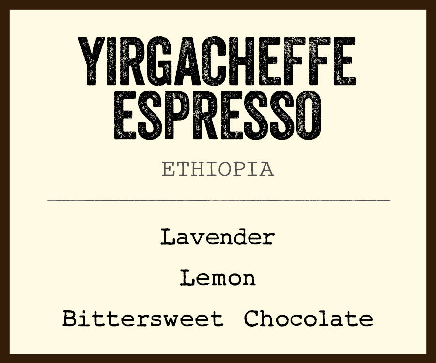 yirgacheffe espresso