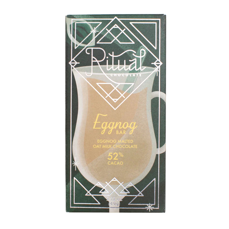 Ritual eggnog chocolate bar