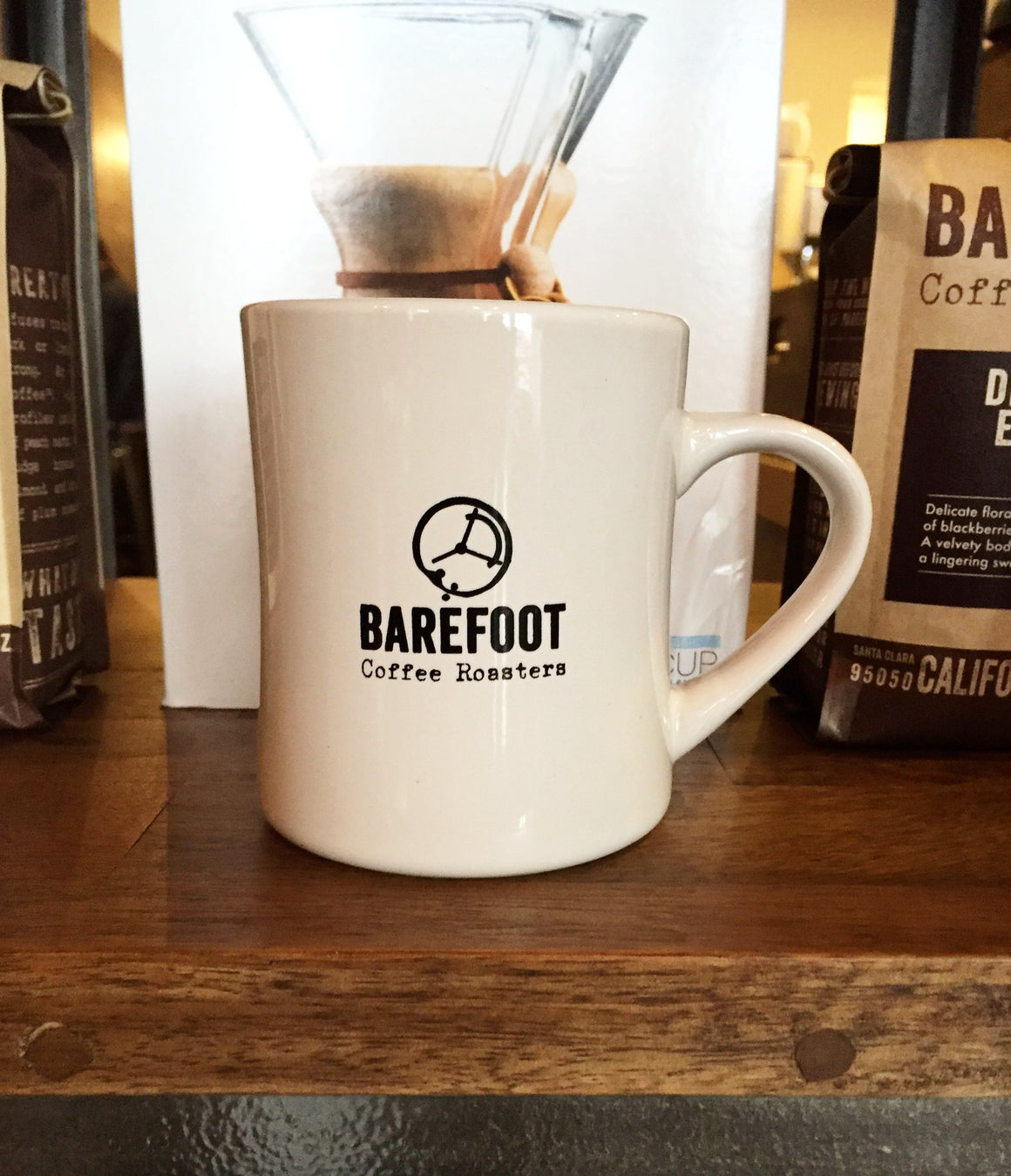 Barefoot coffee diner mug