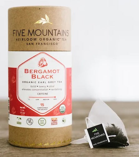 Five Mountains Tea Organic Bergamot Black (Earl Grey)