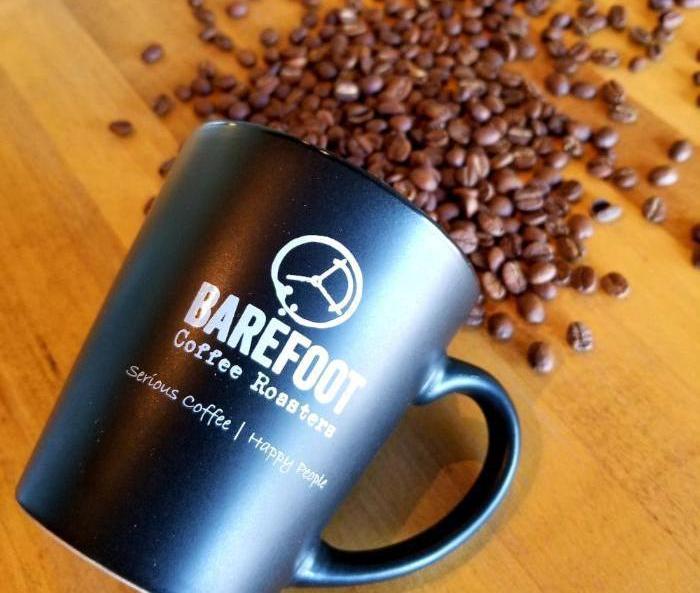 black mug